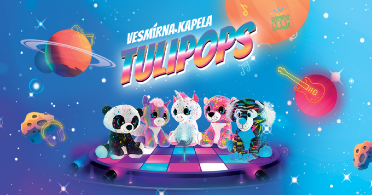 Lúči sa s vami vesmírna kapela TULIPOPS