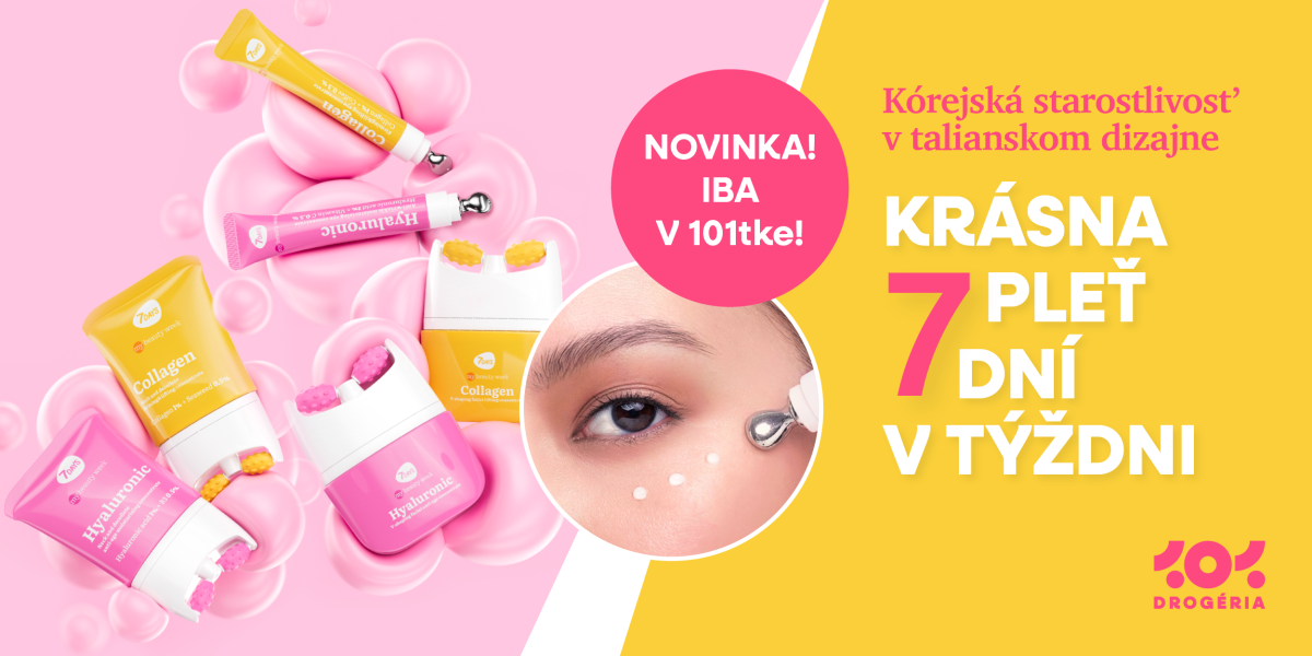 Novinka v 101 Drogéria - rozžiar svoj týždeň so 7DAYS