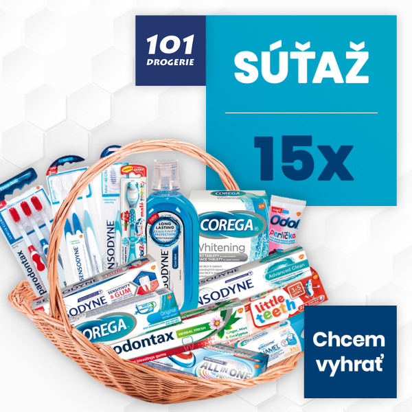 Súťaž so Sensodyne 6.11. - 28.11.2019