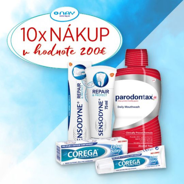 Súťaž so Sensodyne 24.11. - 11.12.2018
