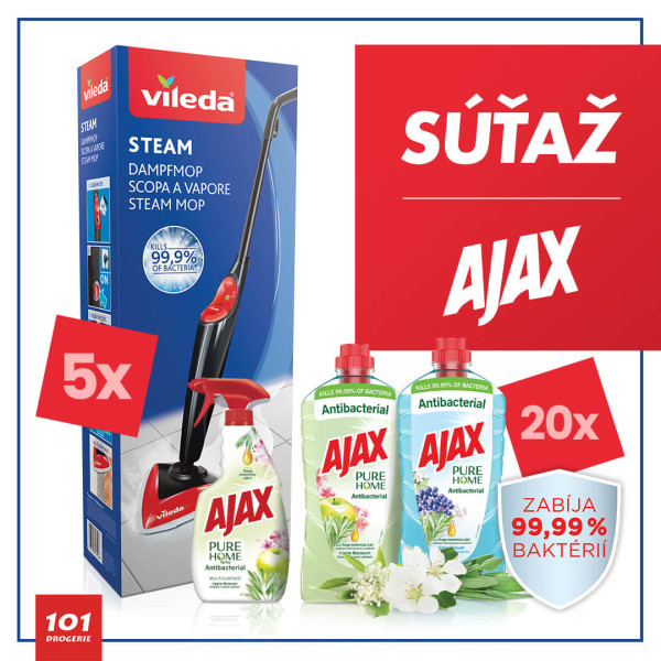 Výhercovia súťaže s Ajax 17.3. - 6.4.2021