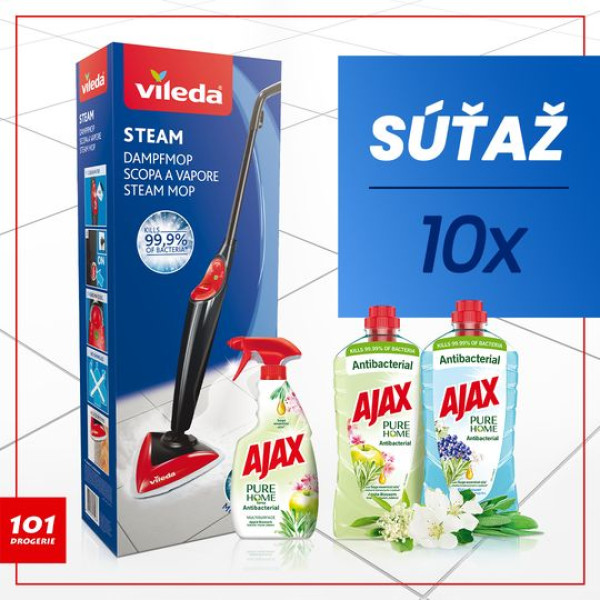 Súťaž s Vileda 4.11. - 26.11.2020