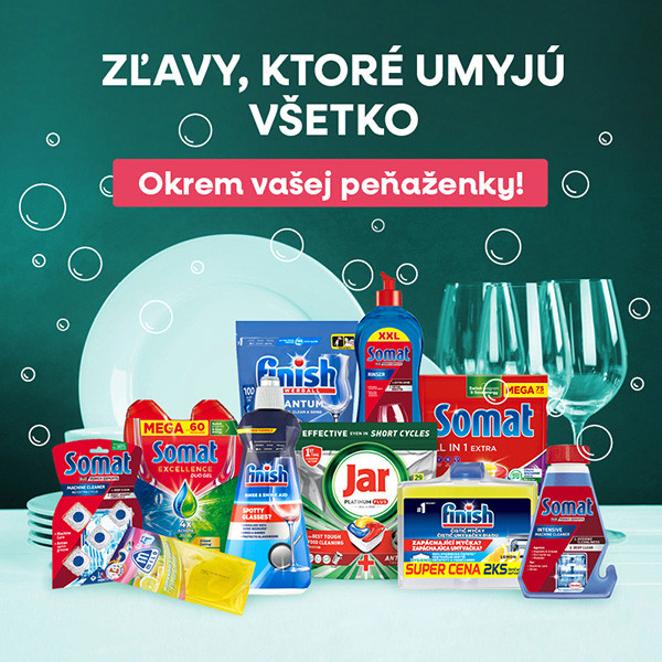 Zľavy, ktoré umyjú všetko