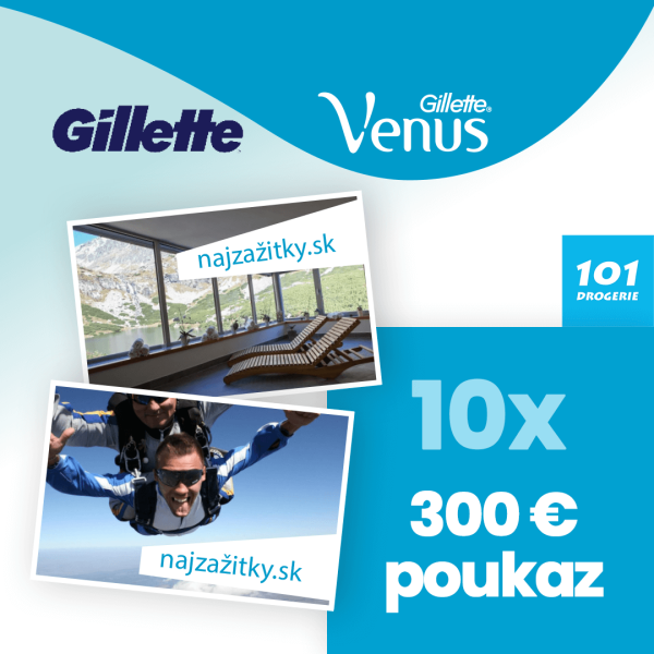 Súťaž s Gillette 12.6. - 25.6.2019