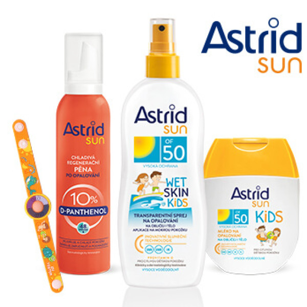 Vyskúšaj inovovaný slnečný rad Astrid SUN