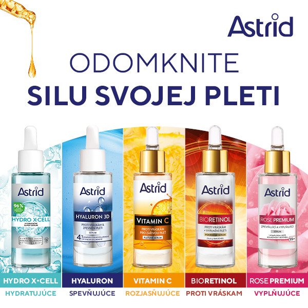 Vyskúšajte a zaraďte Astrid séra do svojej skincare rutiny